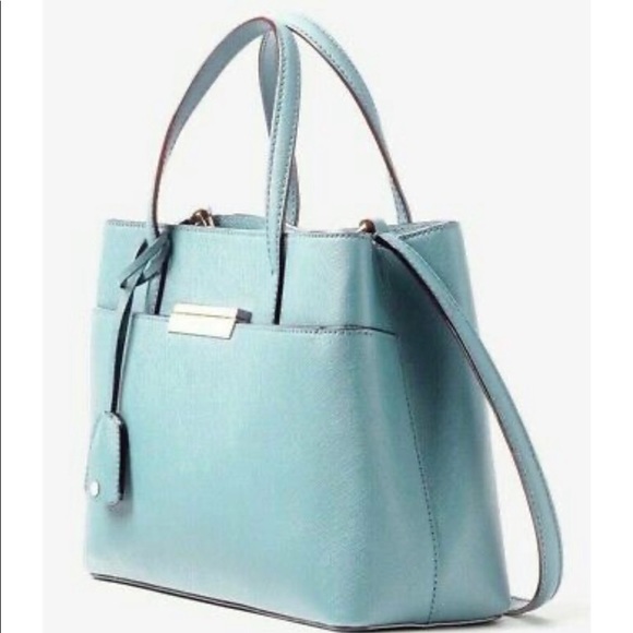 Kate Spade Zuri Maiden Way Suffiano Seaside Blue Handbag with matching Wallet - Picture 3 of 13